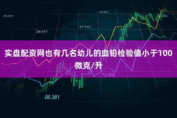 实盘配资网也有几名幼儿的血铅检验值小于100微克/升